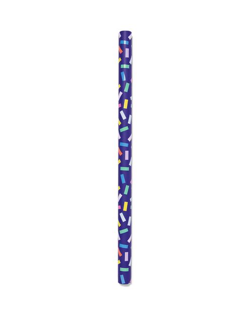 papier cadeau confettis