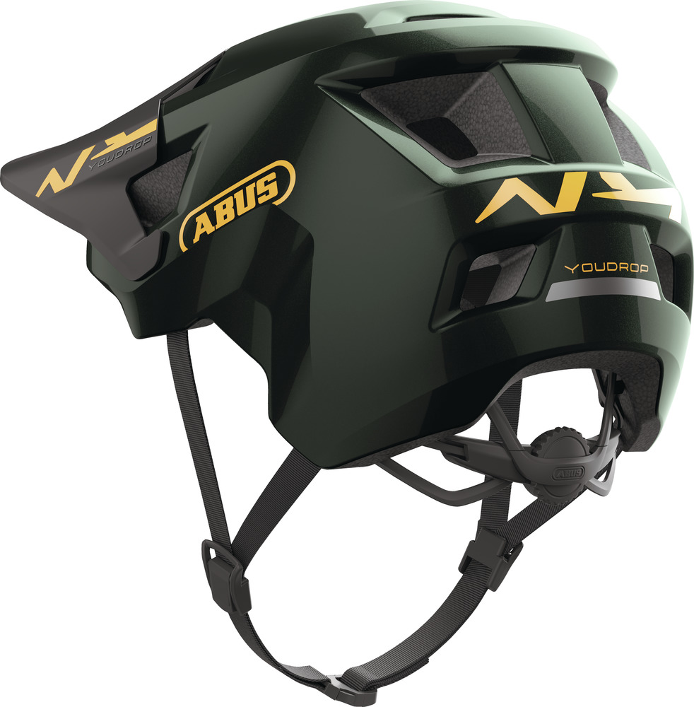 Abus YouDrop Cykelhjelm Moss Green 48-55 cm