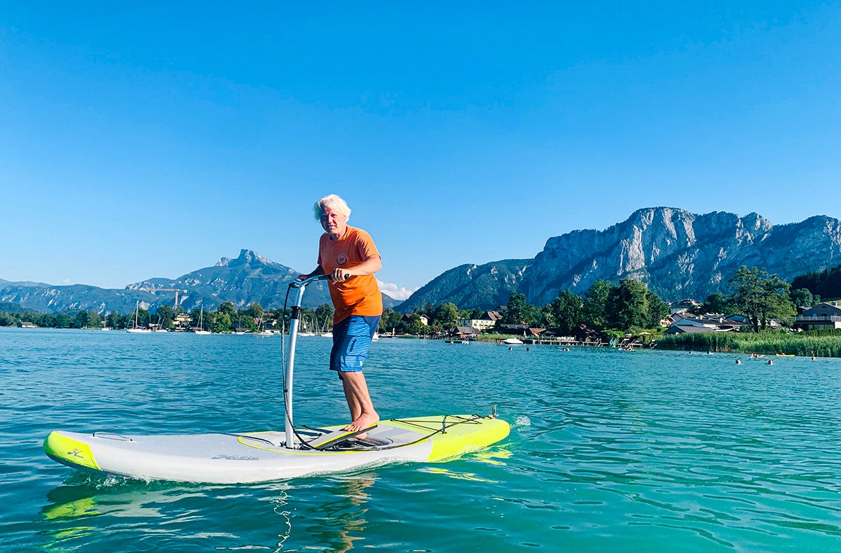 Wasserstepper am Neusiedler See - Jochen Schweizer
