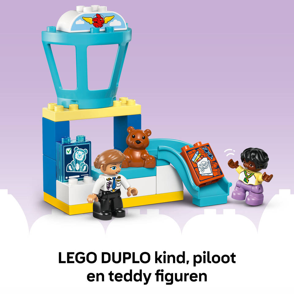 LEGO DUPLO voor het eerst op het vliegveld 10443