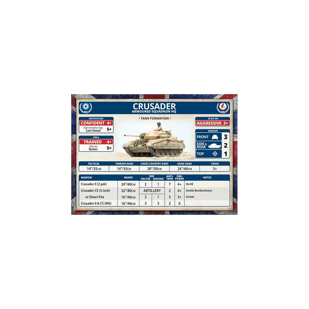 Flames of War - Crusader Armoured Troop