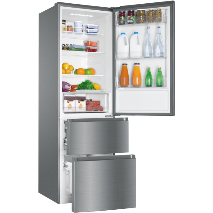 Haier Kühl- & Gefrierkombination 3D 60 SERIE 3 HTR3619ENMN Silber
