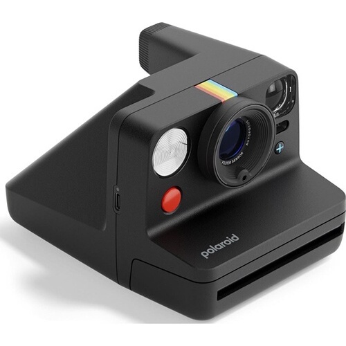 Appareil photo instantané Polaroid Now+ Generation 3 + Pack de films (8 photos) - Noir