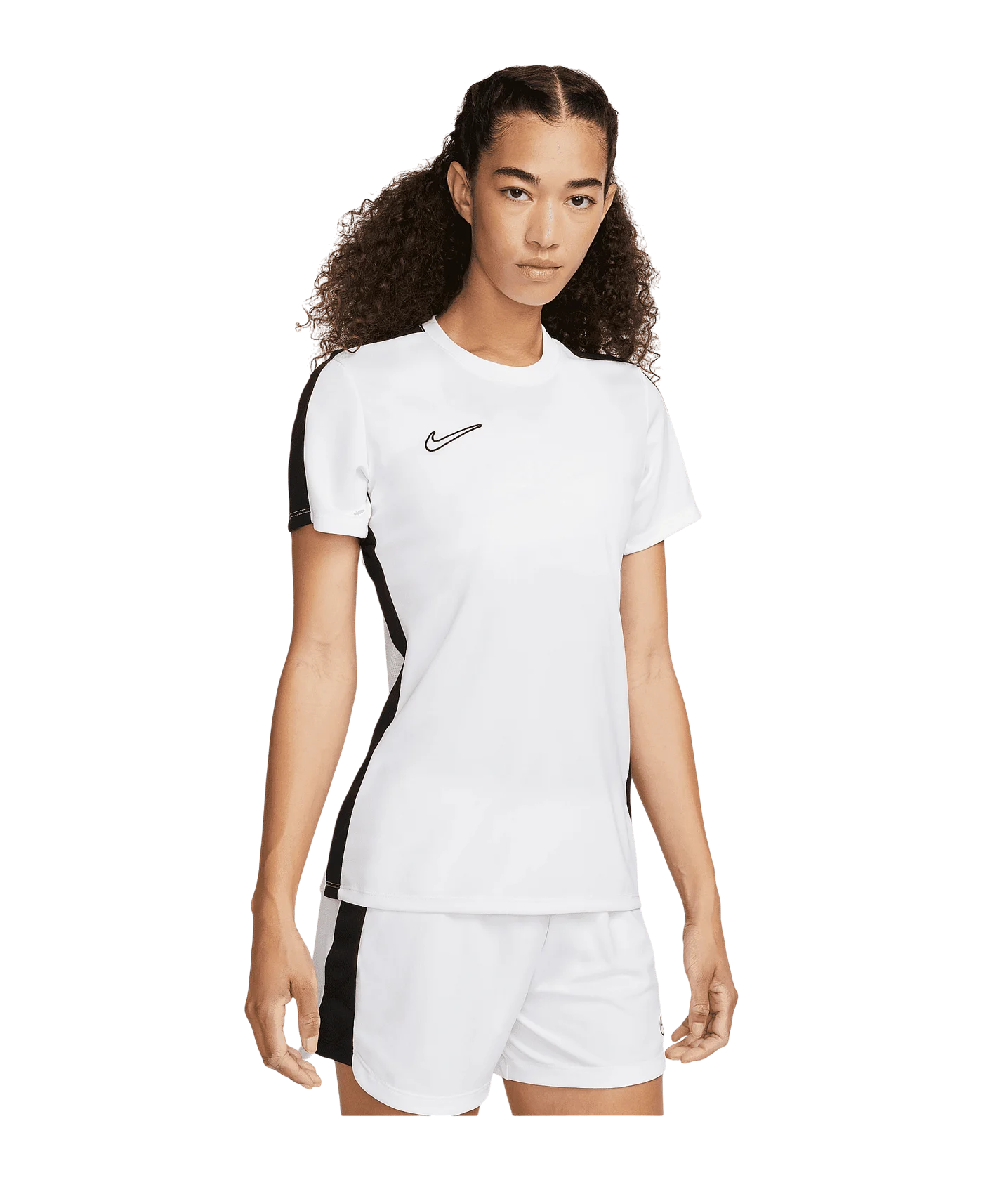 Nike Academy T-Shirt Damen Weiss Schwarz F100