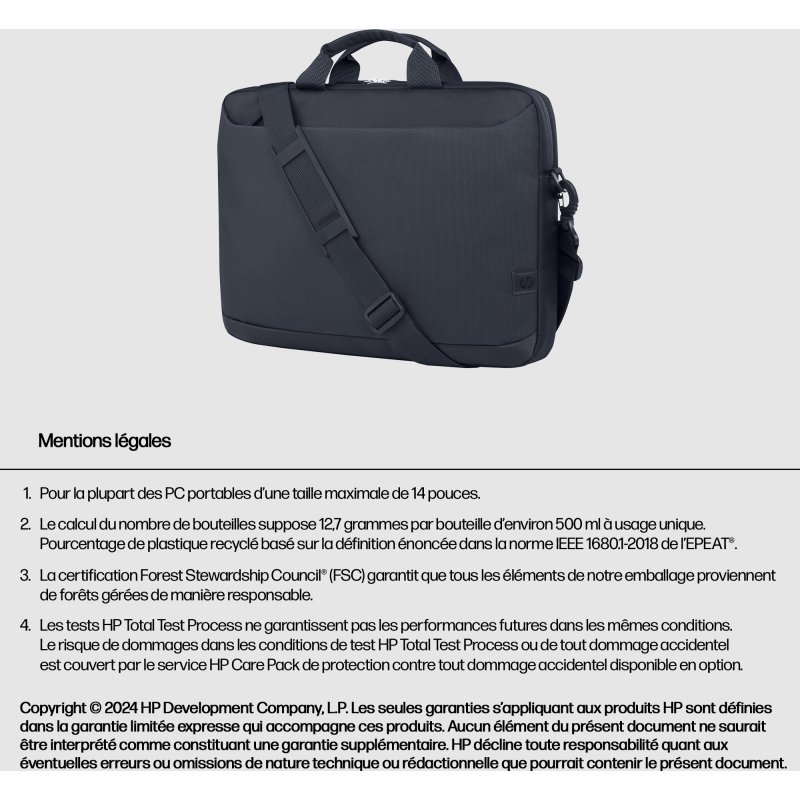 HP Sacoche pour PC portable Everyday 14 pouces