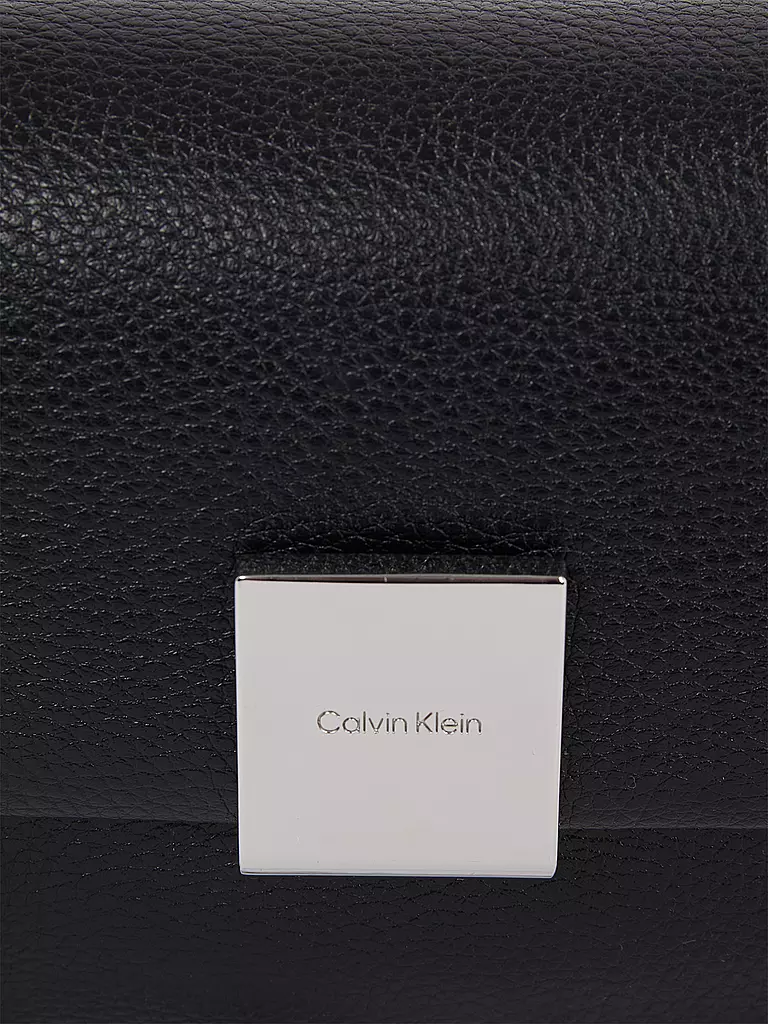 CALVIN KLEIN Tasche - Mini Bag CK PLAQUE schwarz