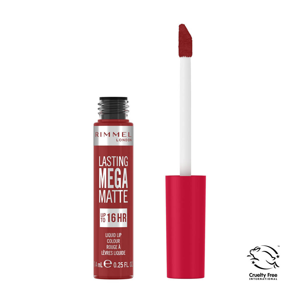 Rommel Londen Lasting mega Matte liquid lipLasting Mega Matte Liquid Lip lipgloss - 500 Fire Starter