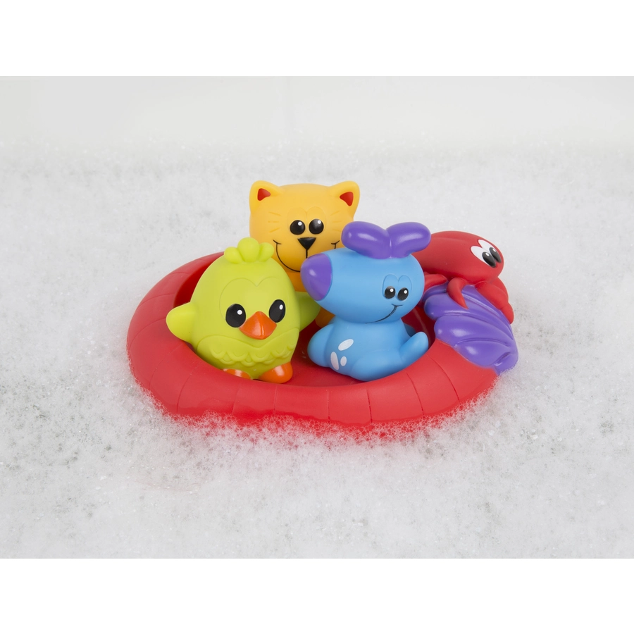 playgro Badespielzeug 3 schwimmende Freunde