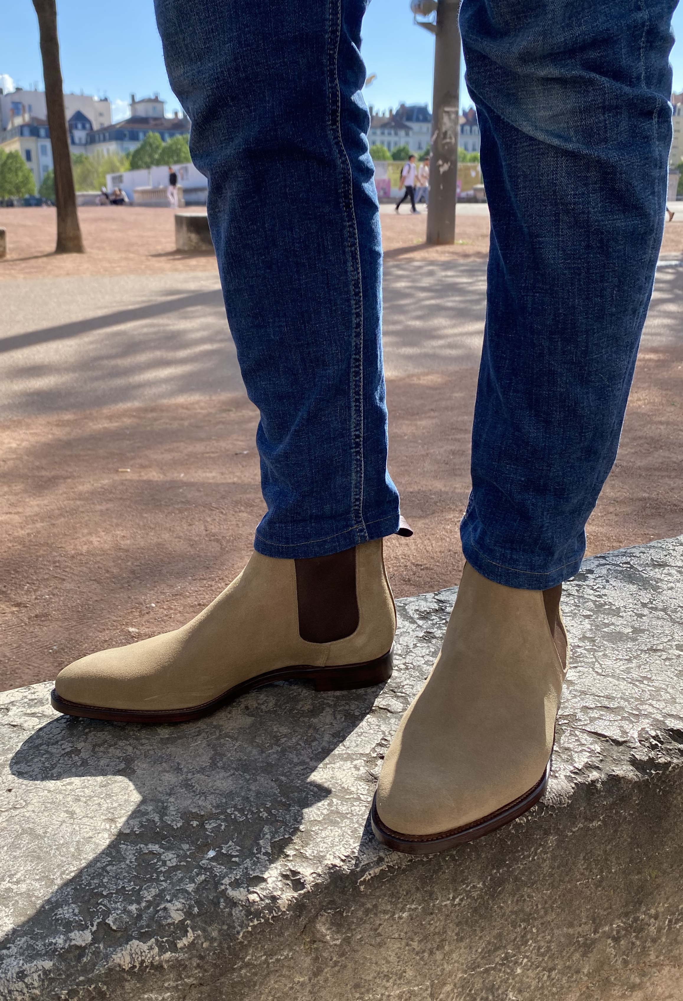 CROCKETT AND JONES - EPSOM VL KHAKI