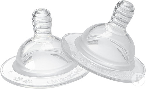 Twistshake Tétines Anti-Colique Débit M +2 Mois 2 Pièces