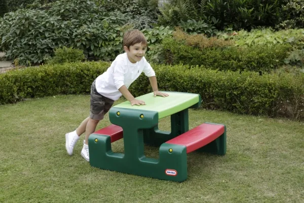 Little Tikes Junior Picnicbord - Stedsegrøn