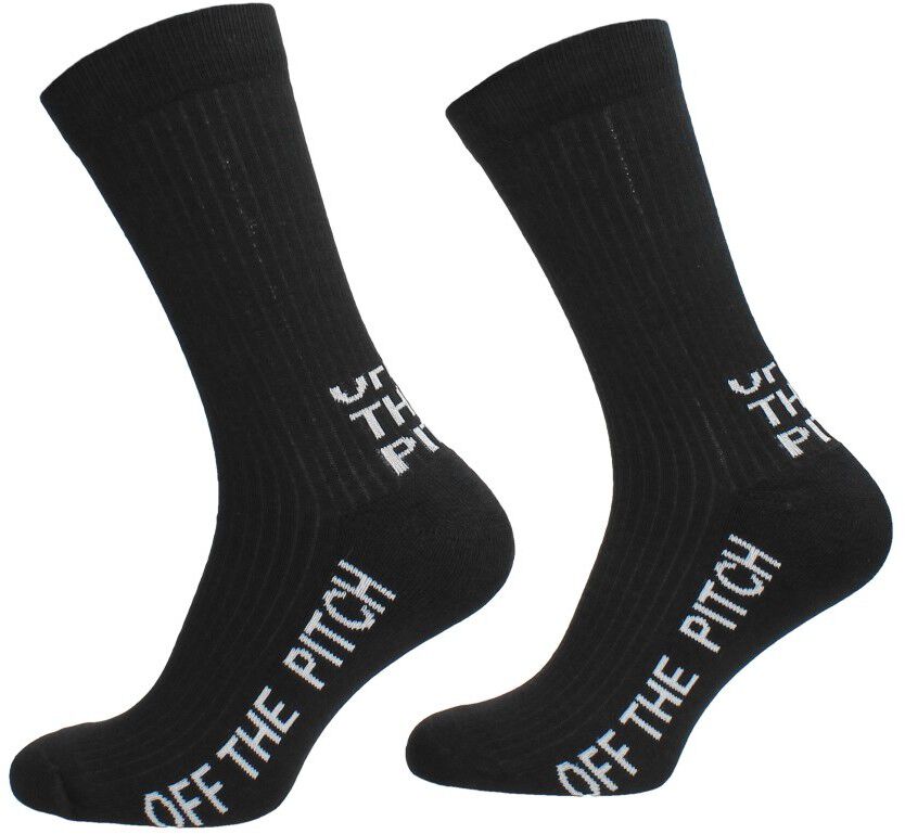 Off The Pitch Nation socks zwart