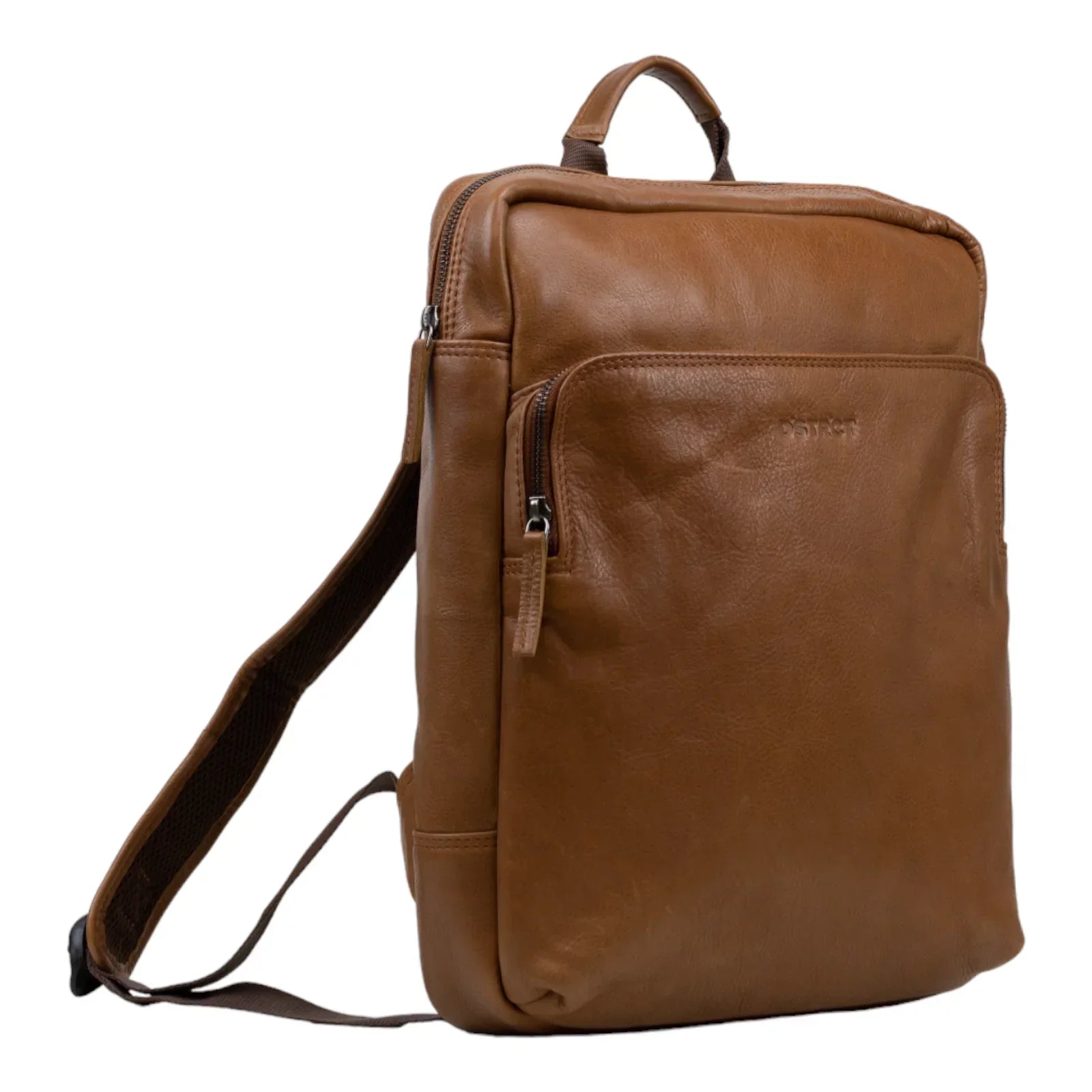 DSTRCT | State Street | leren laptop rugzak