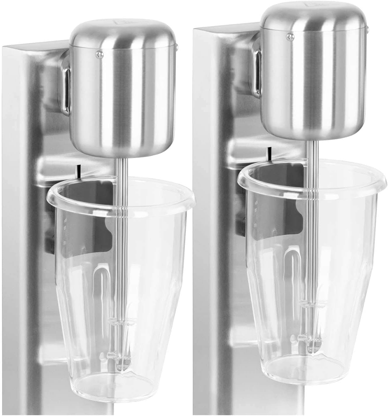 Royal Catering RCPMS-160T Milchshaker doppelt 2 x 1 l 15.000 U/min Edelstahl Standmixer Hochleistungsmixer