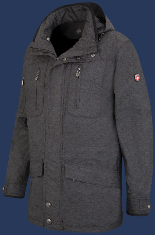 Golfjacke SlateAirTec, Slatemelange