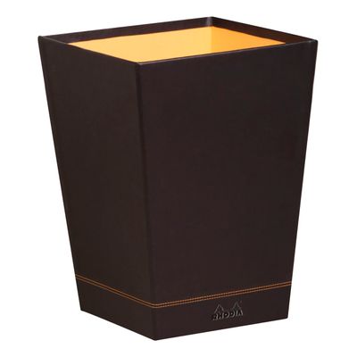 RHODIA Rhodiarama - Corbeille à papier - noir - en polyuréthane