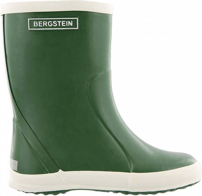 Bergstein regenlaarzen Donkergroen Rubber Effen 24