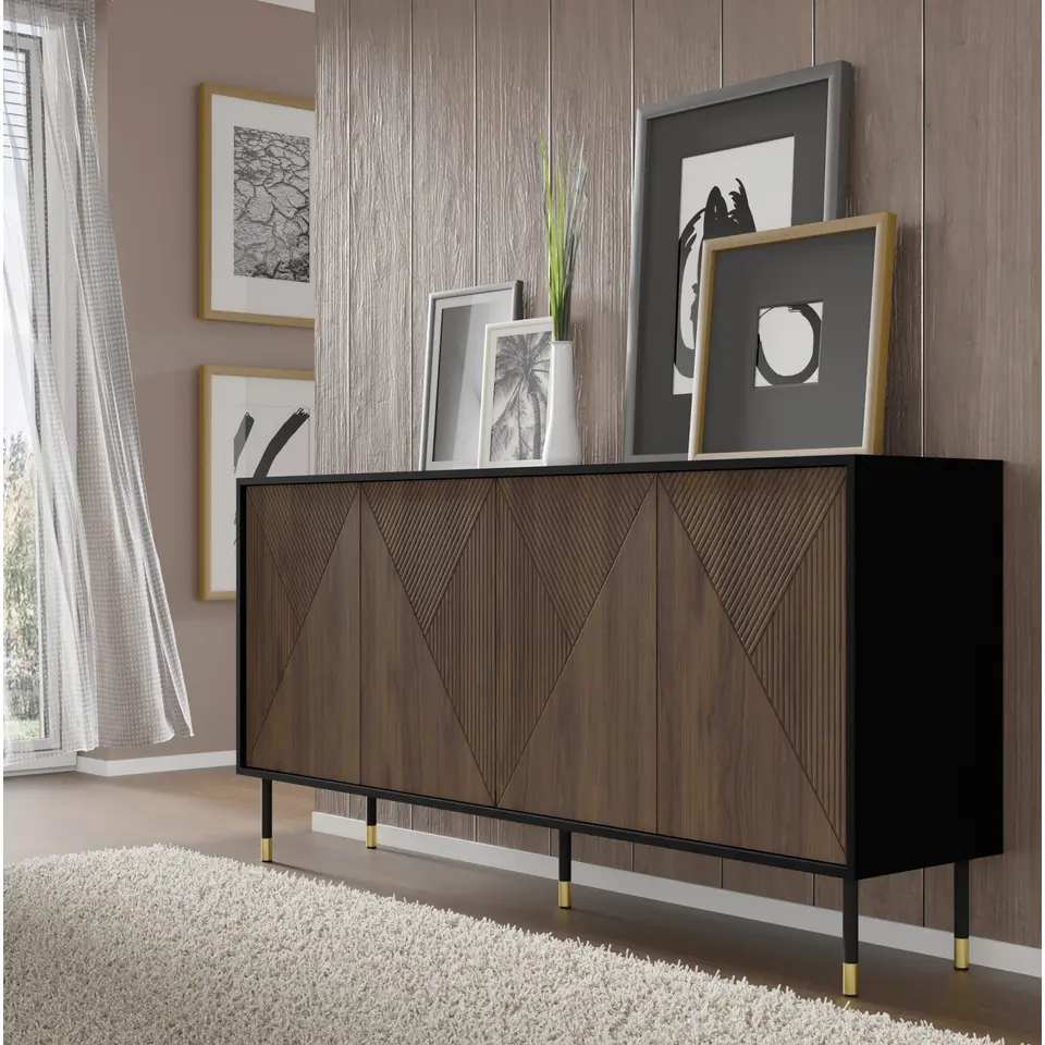 WOODY IV dressoir 4D 180 cm catania eiken