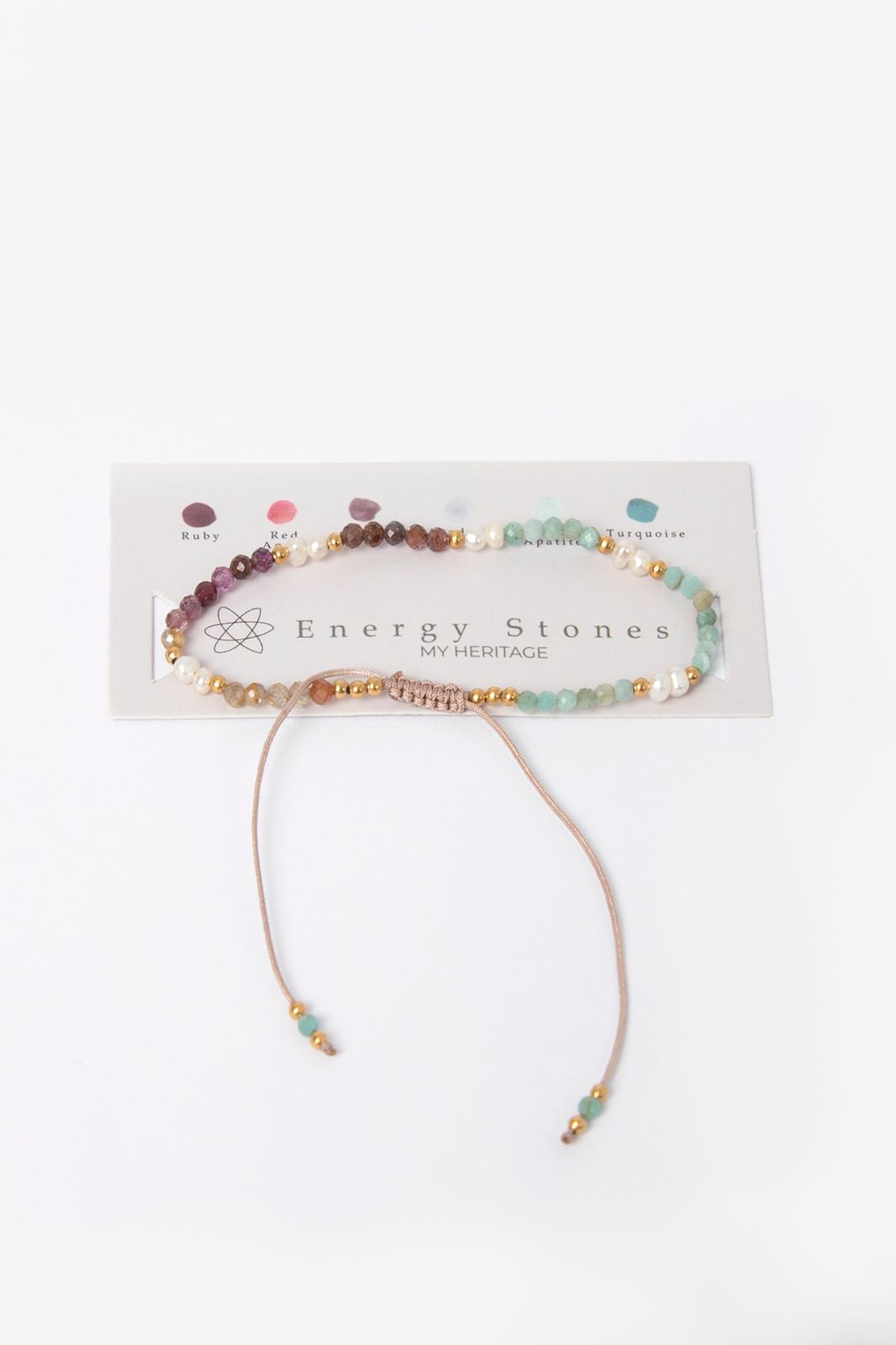 My heritage armband energy stones