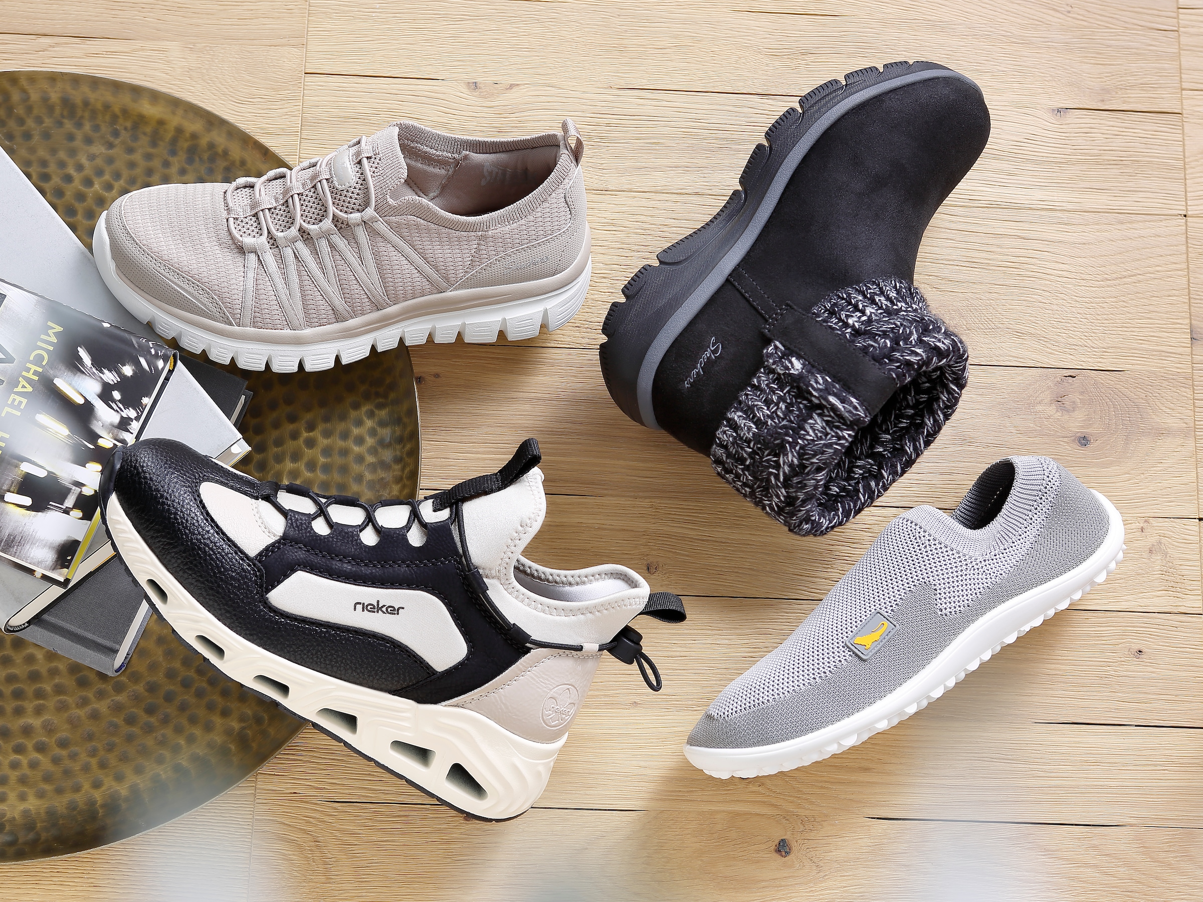 Leguano Barfussschuh »Score«  , Bequemschuh, Flats, Komfortschuh, für Maschinenwäsche geeignet