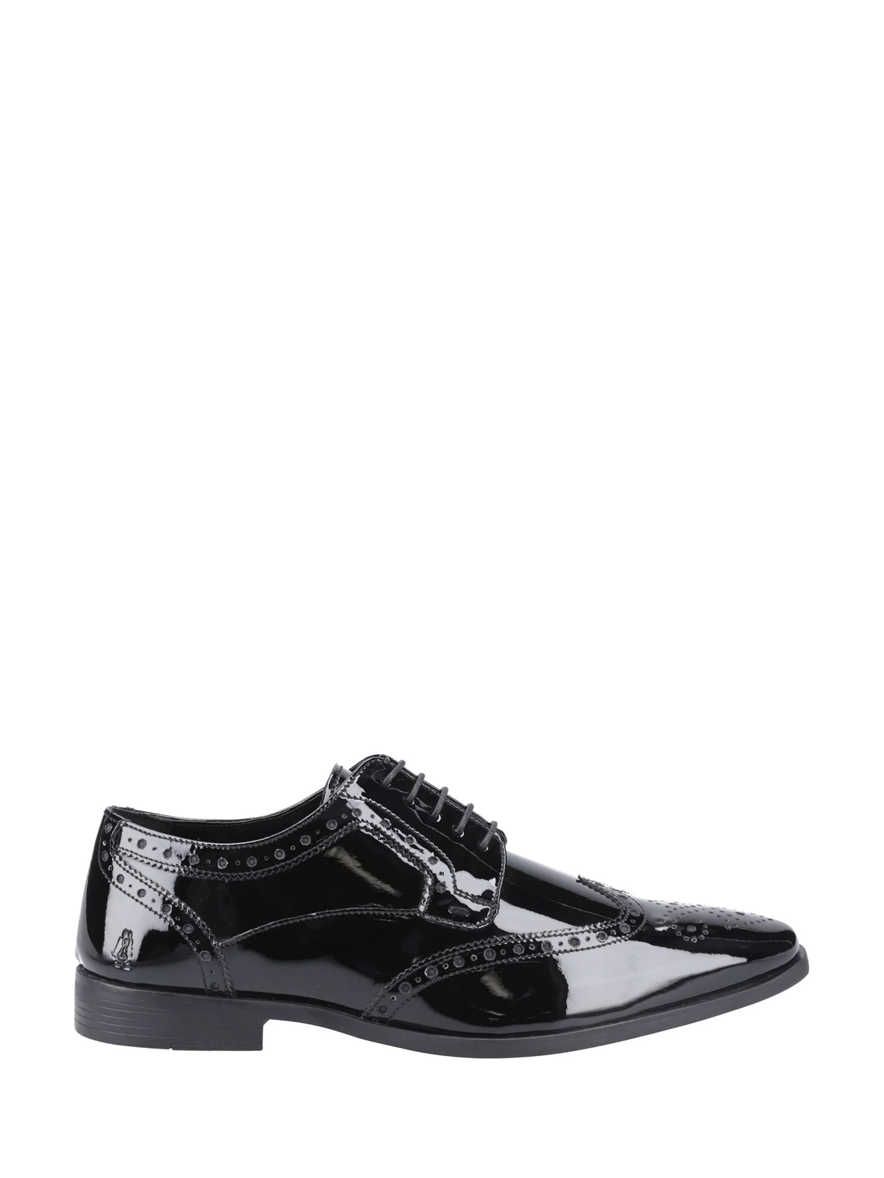 Hush Puppies Elliot Patent Brogue Shoes