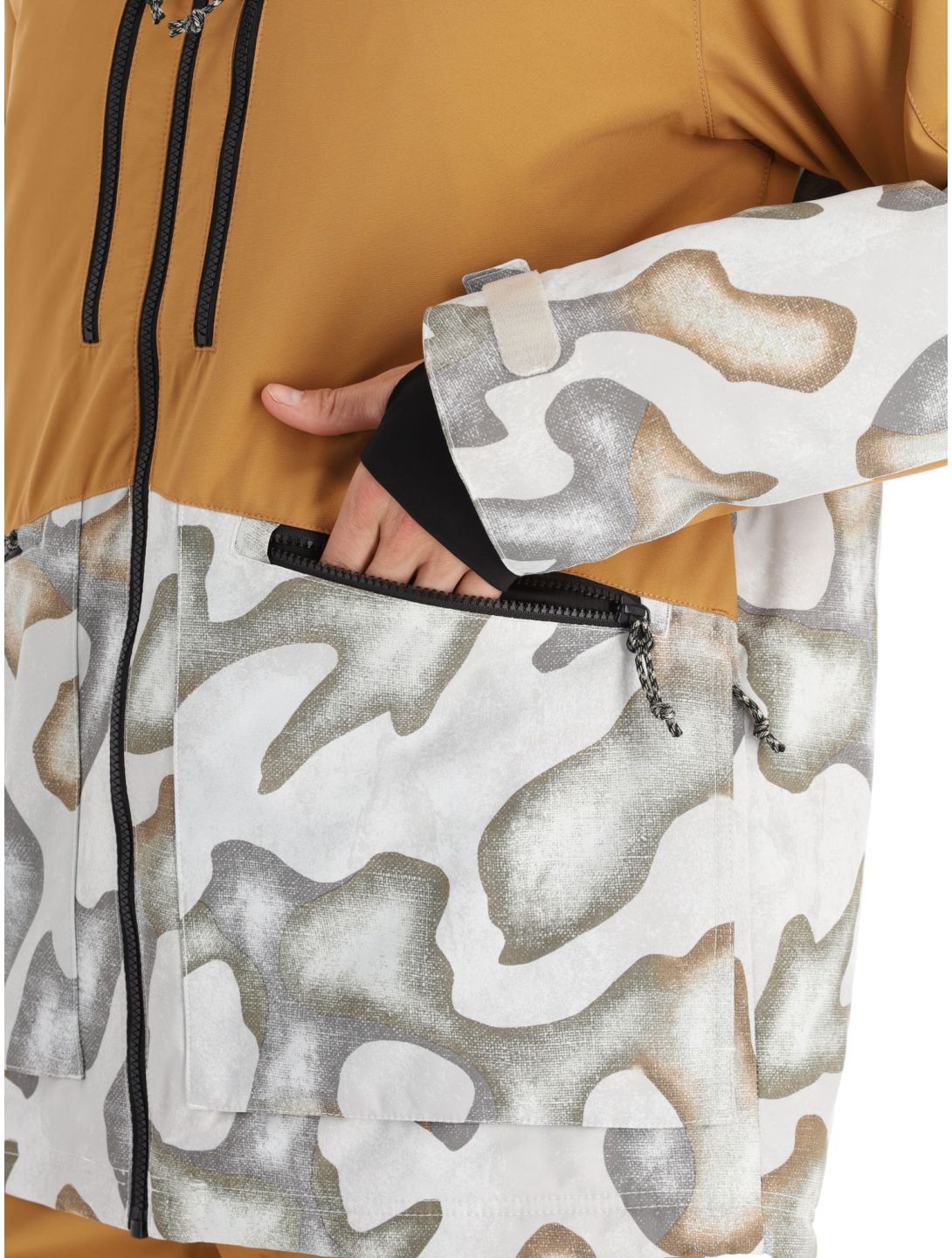 Texture ski-jas heren