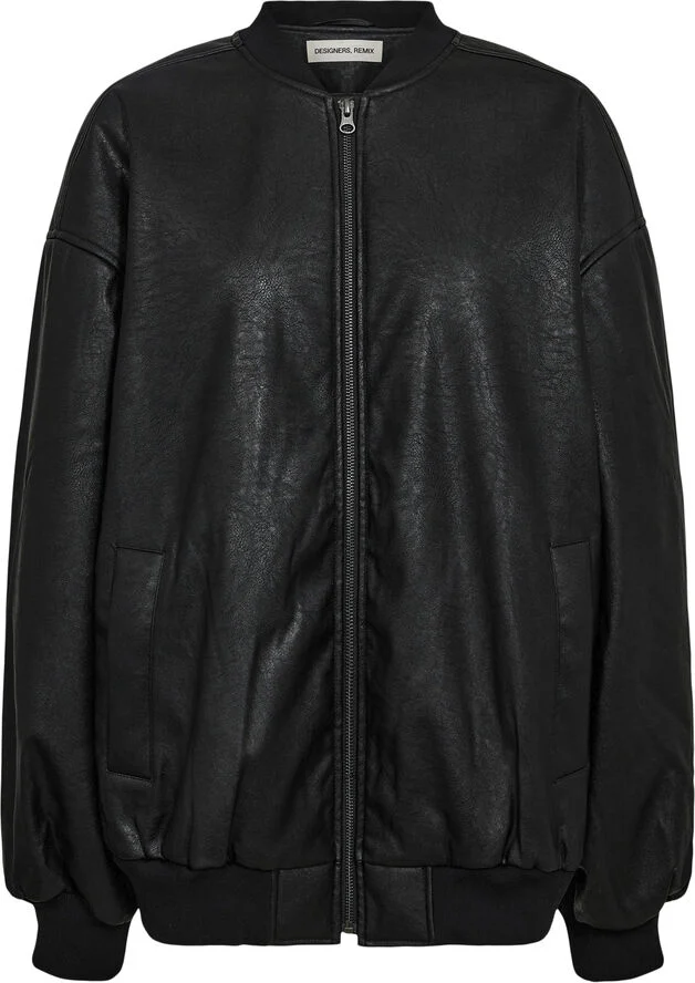 Designers Remix Maya Bomber Jacket Sort