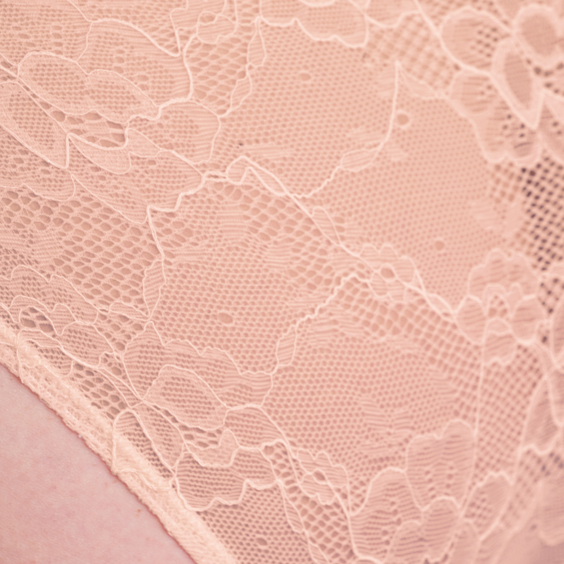 Gina Benotti Damen Slip aus floraler Spitze zartrosa
