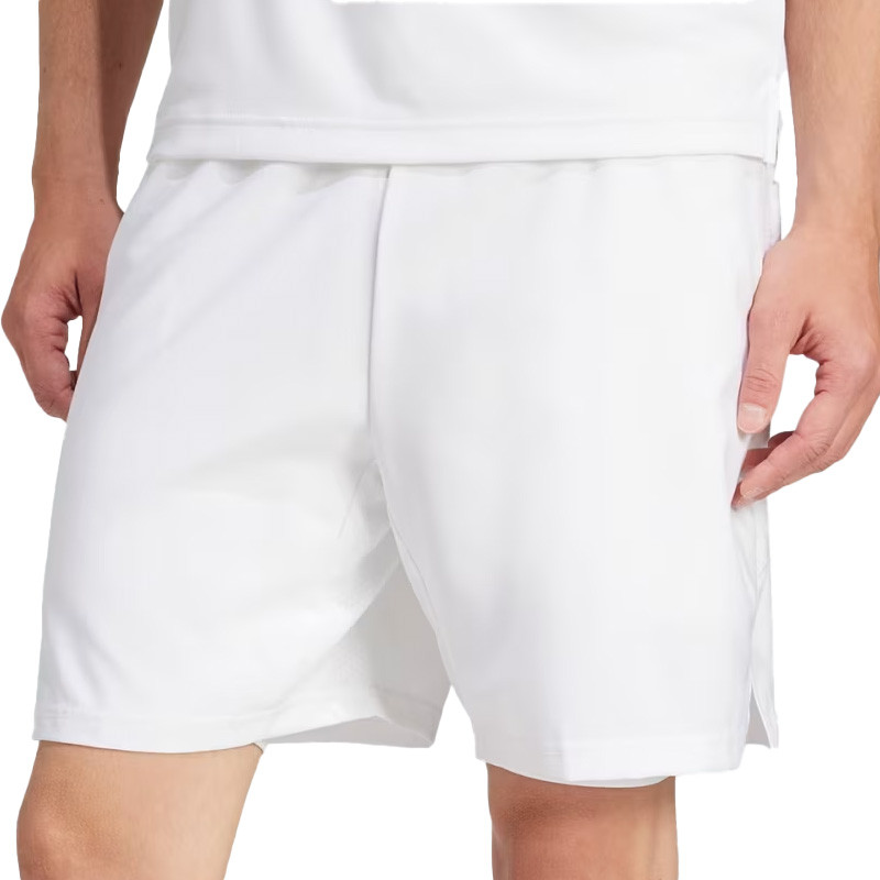 Short de tennis avec shorty Adidas Club 2 en 1 blanc