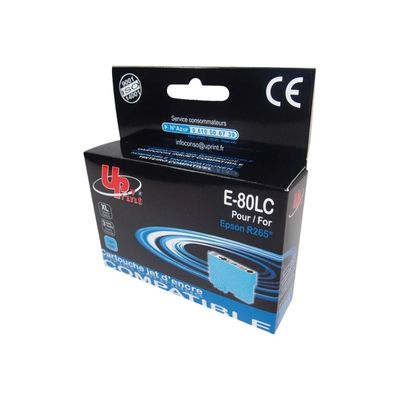 Cartouche compatible Epson T0805 Colibri - cyan clair - Uprint