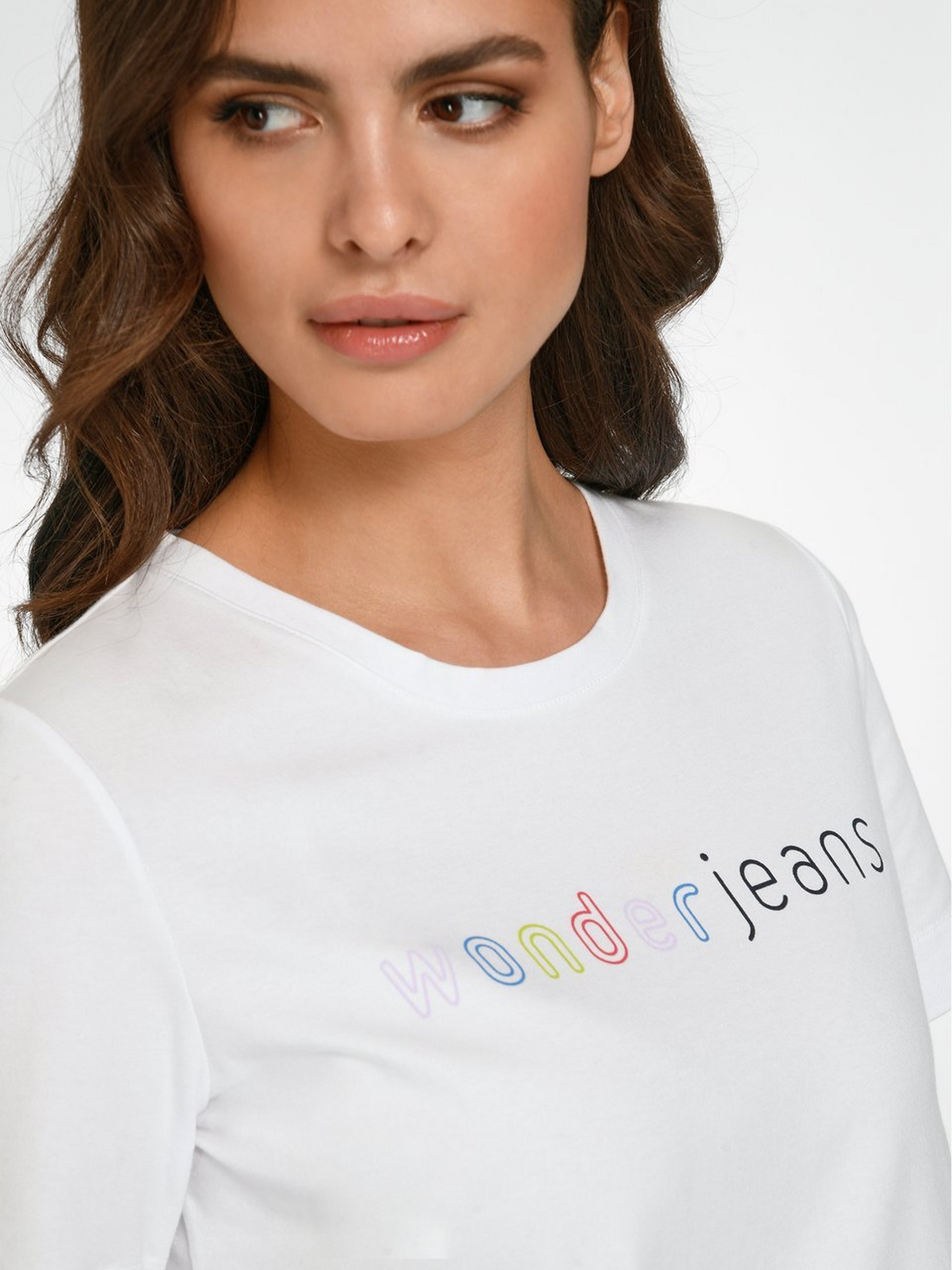 Rundhals-Shirt