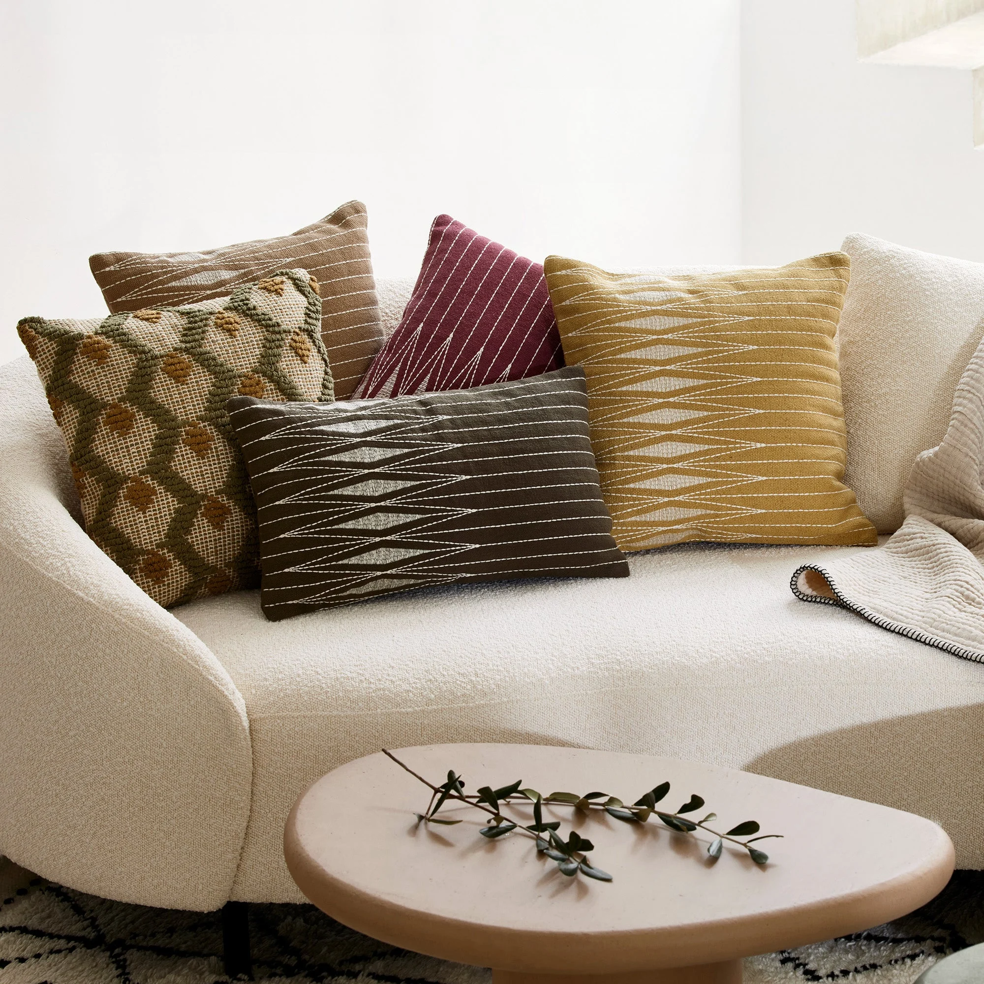 ESRA - Housse de coussin | Jaune