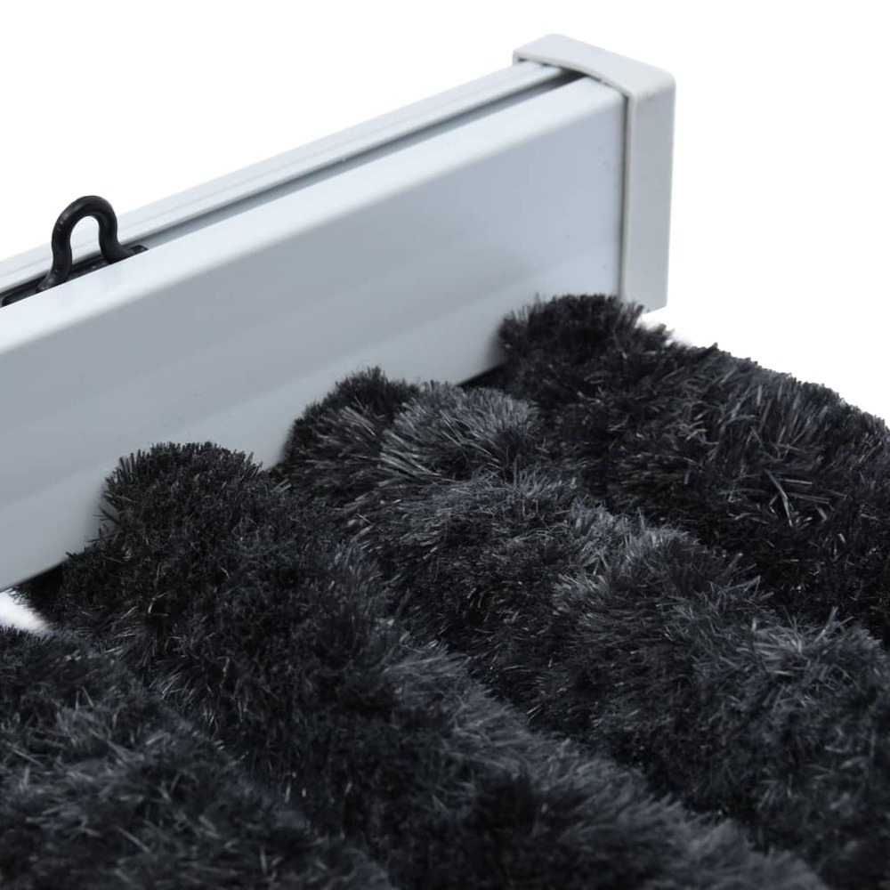 Moustiquaire anthracite 56x200 cm chenille