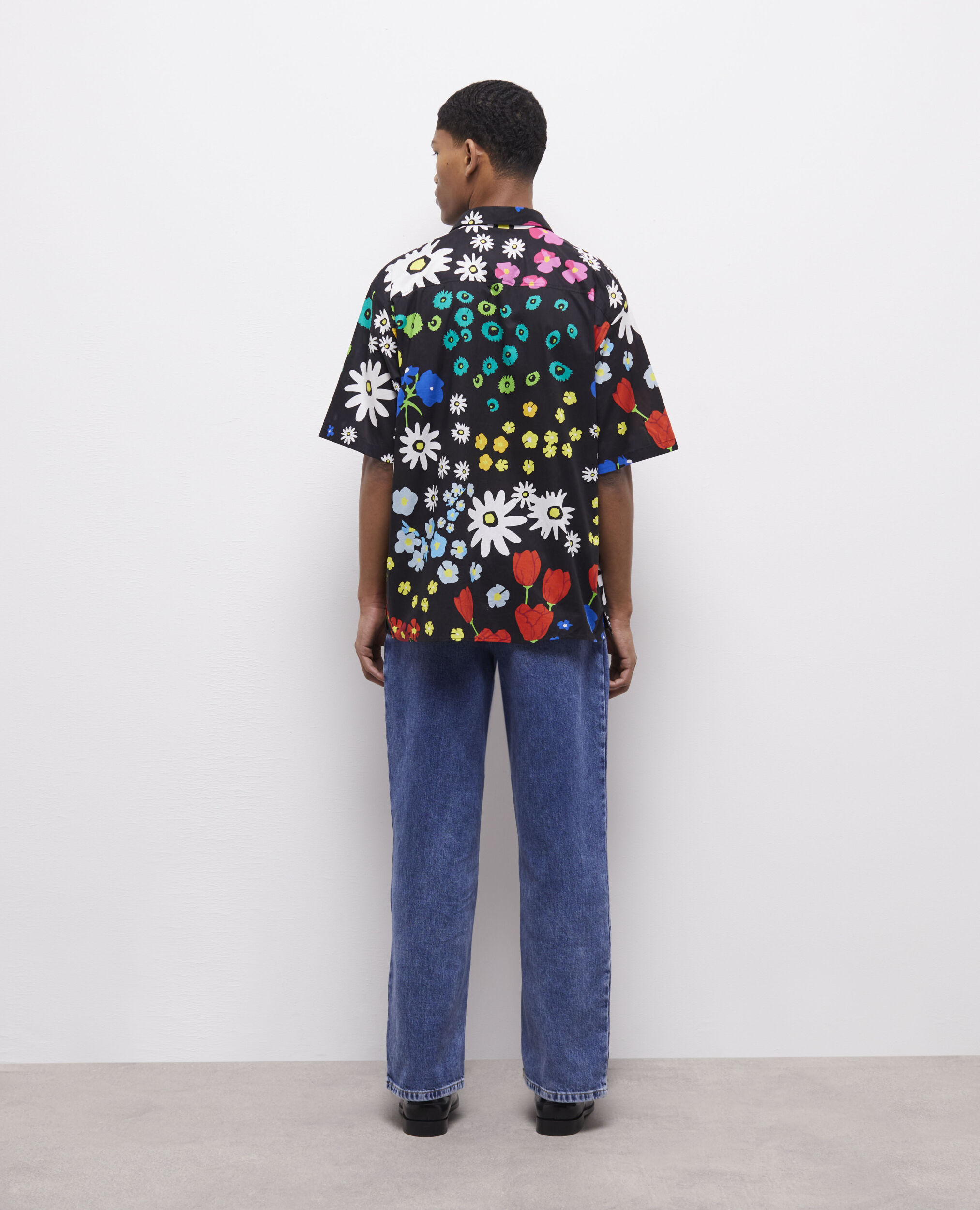 Chemise imprimée en coton