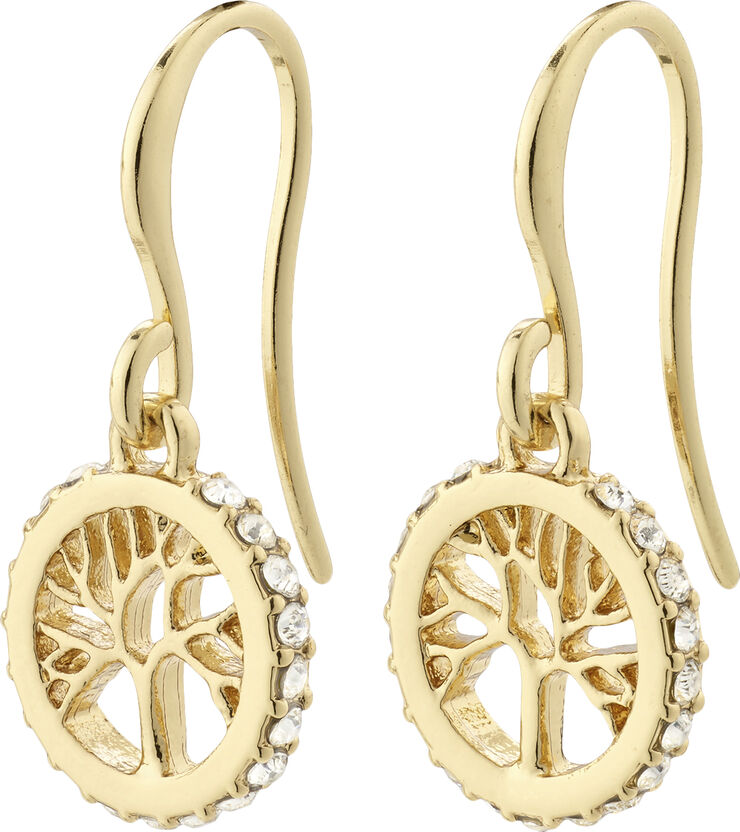 Pilgrim ALIA recycled earrings gold-plated Guld