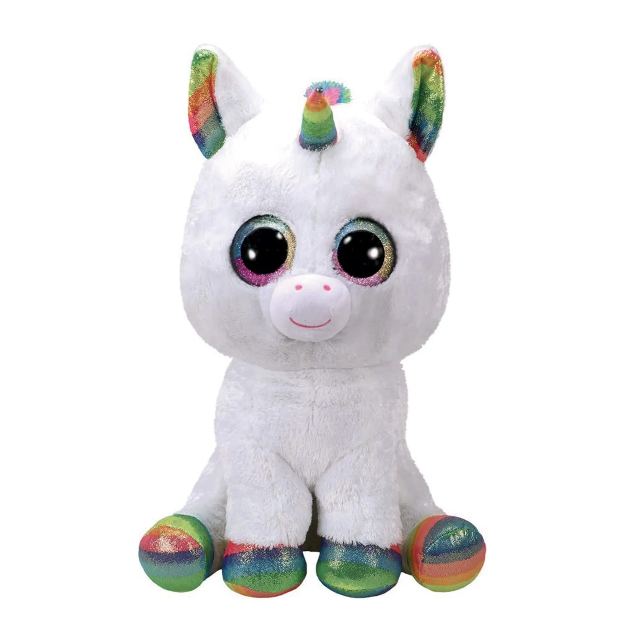 TY Peluche Licorne - Blanc