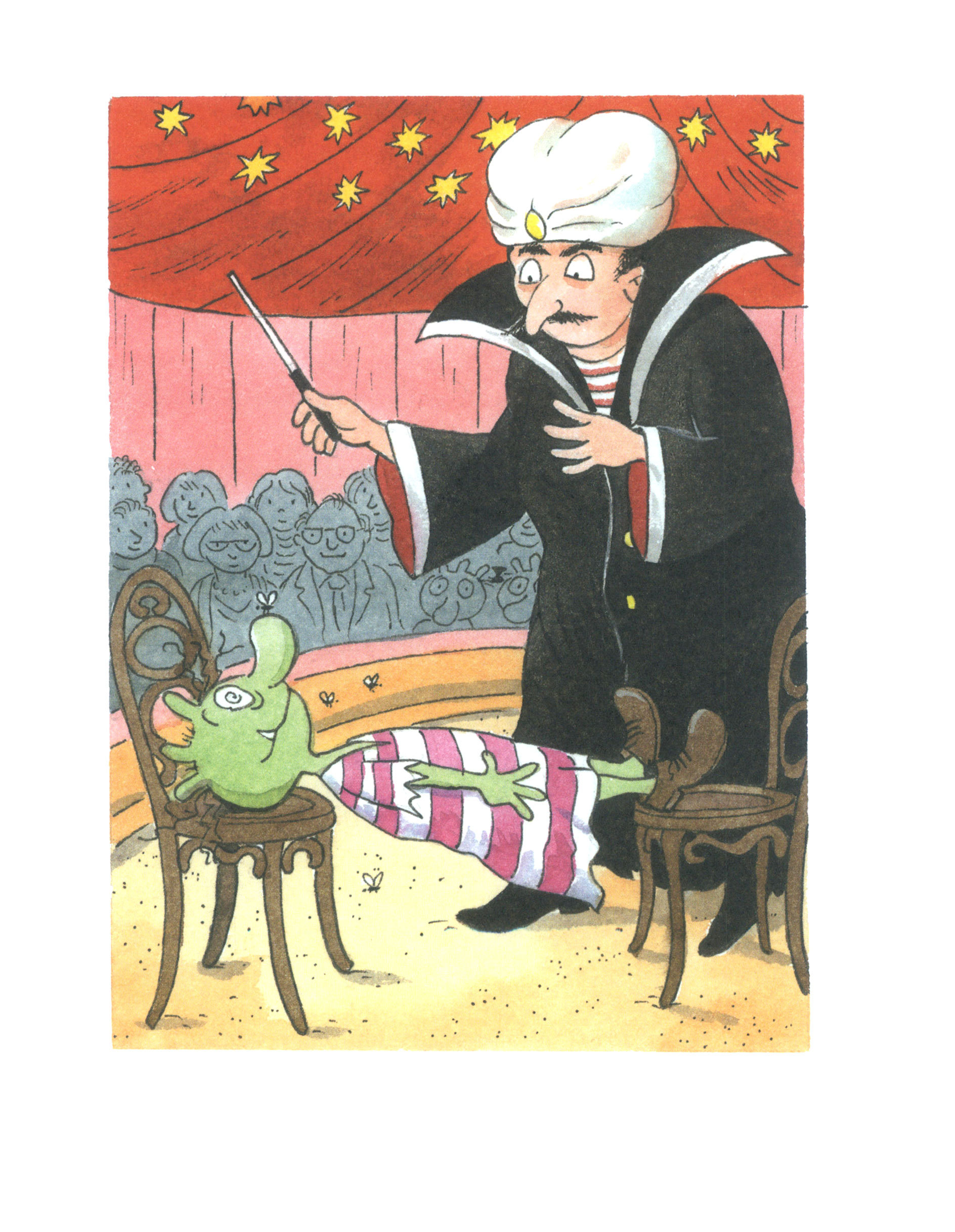 Die Olchis im Bann des Magiers / Die Olchis-Kinderroman Bd.6