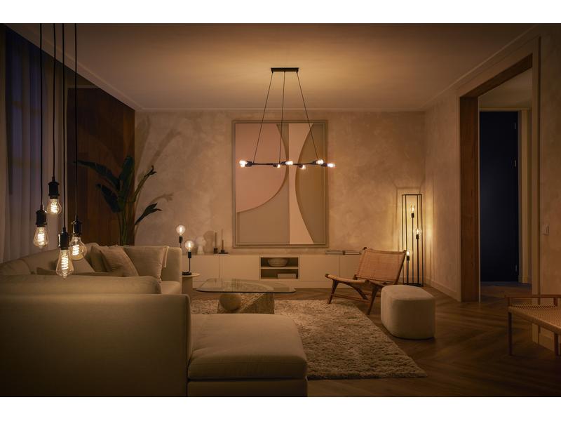 Philips Hue Leuchtmittel White E27 Einzelpack Filament 550 Filament-Leuchtmittel mit E27 Sockel