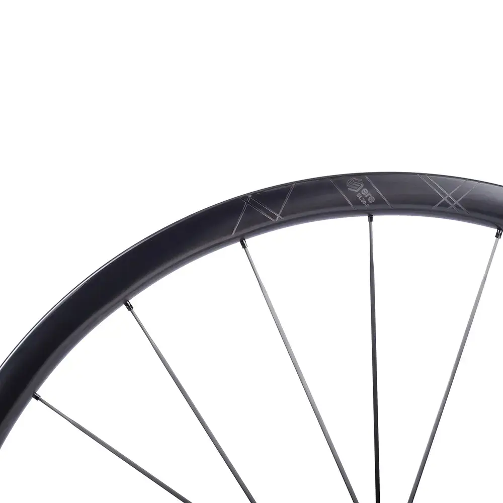 Ere Research Genus II SL30-R Carbon Disc Race Wielset Zwart