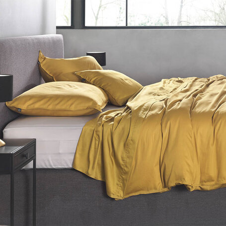 Dekbedovertrek Satinado - Ochre Gold