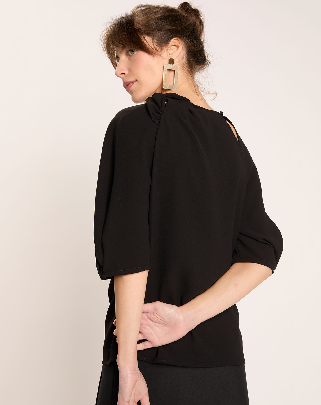 Zapa Blouse Thibault noire