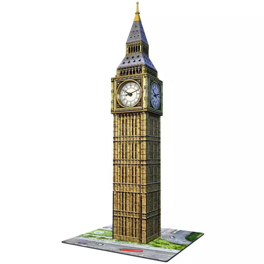 Ravensburger Big Ben mit Uhr bunt