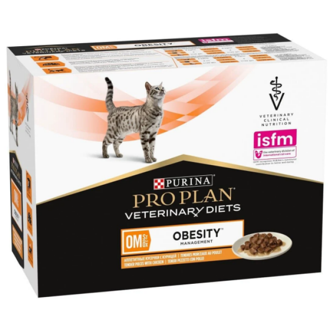 Pro Plan Veterinary Diet OM St/Ox Obesity Management pour chats