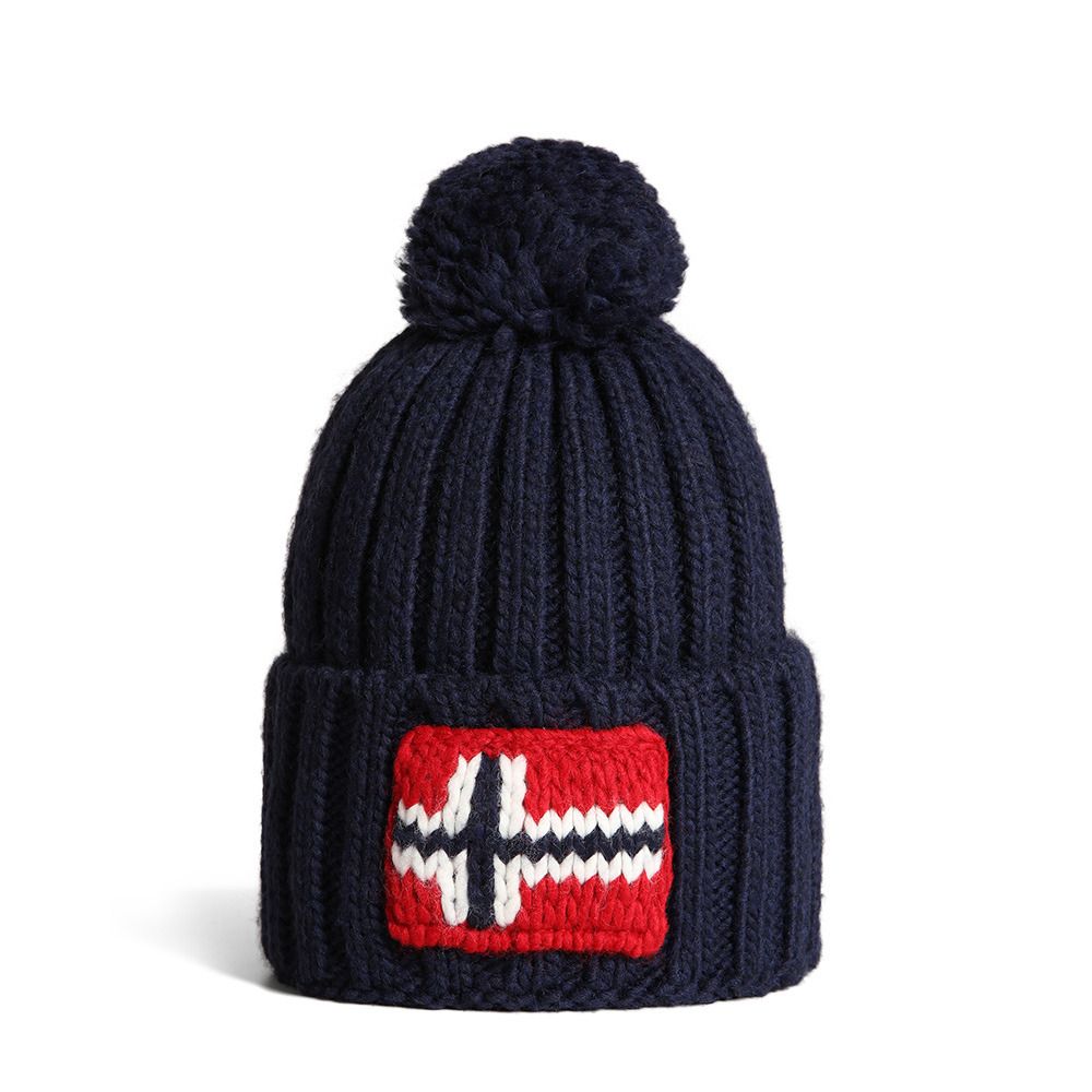 Napapijri SEMIURY 5 - Bonnet Homme blu marine