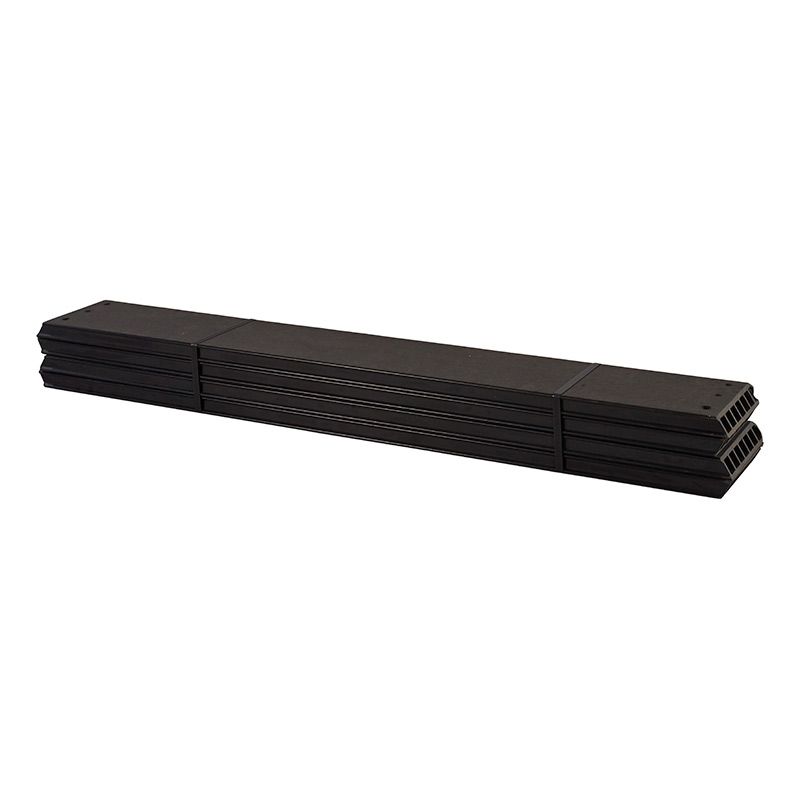 PLANKER PLUS TIL PIPE SVART 4 STK 25X180X1200MM