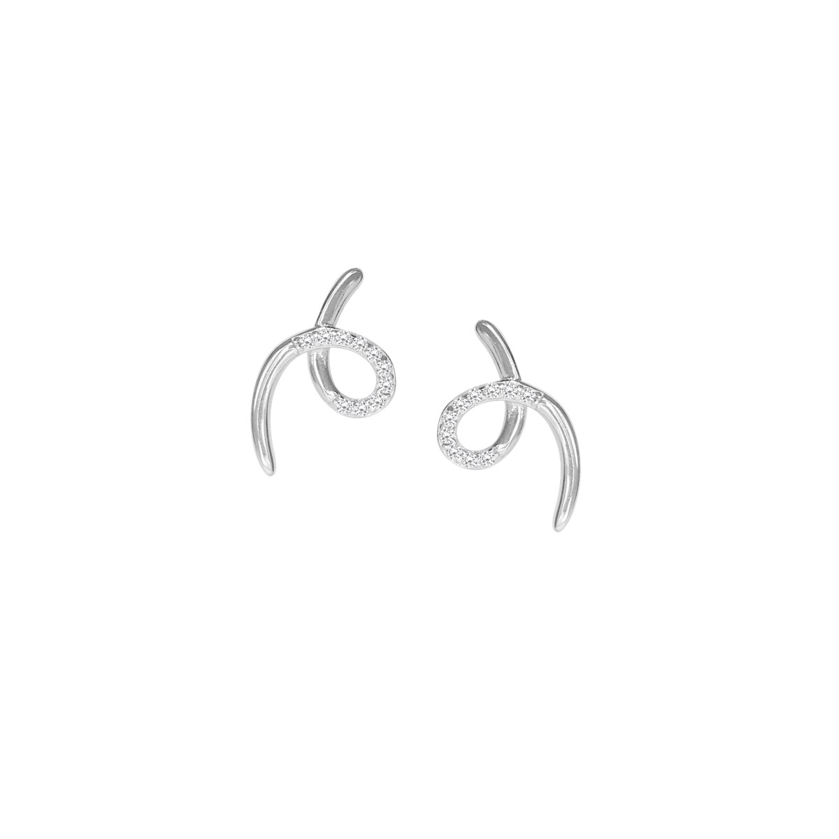 Boucles d'oreilles argent 925 oxyde