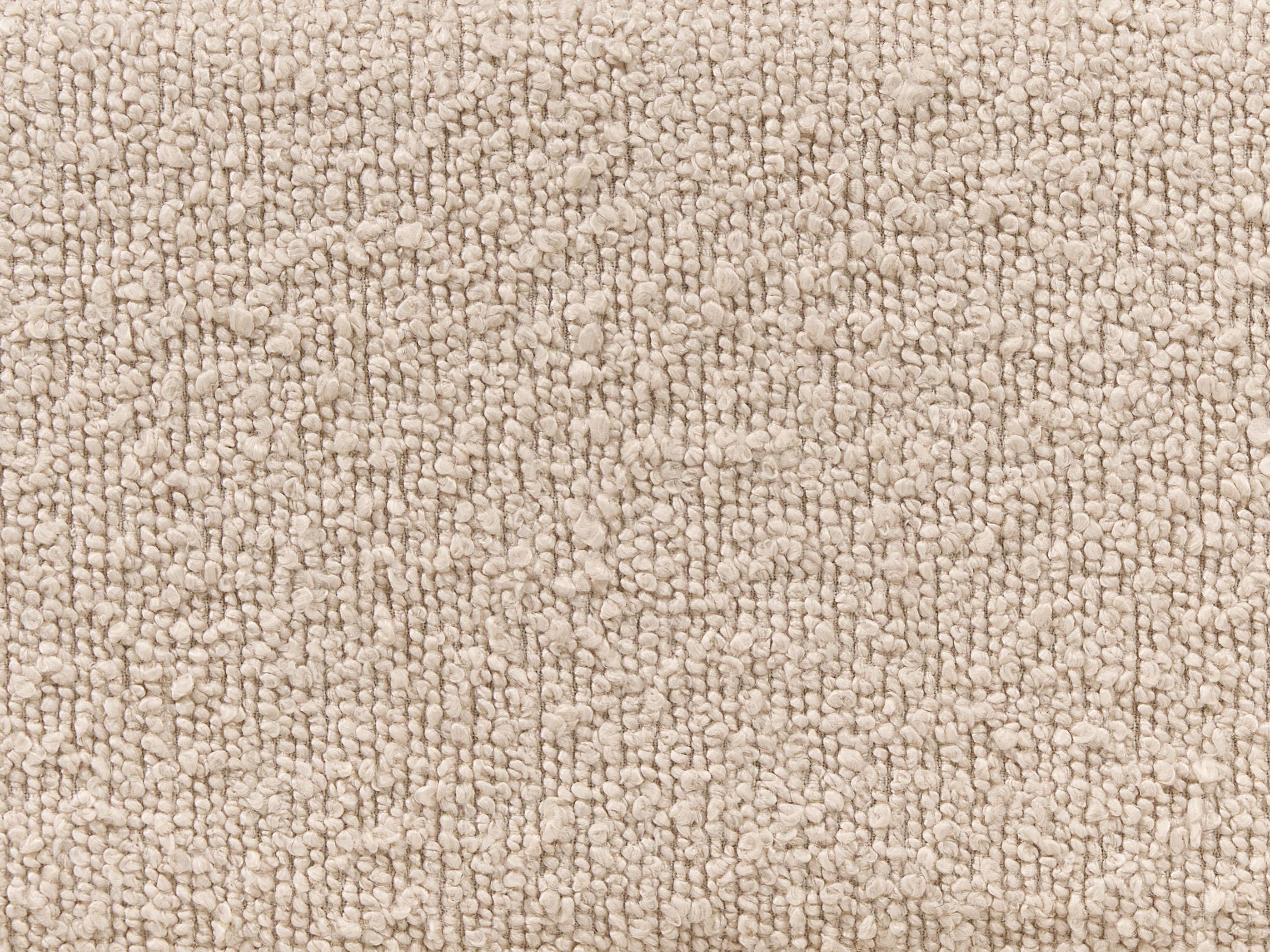 Bed Bouclé MARGUT 180 x 200 cm Beige
