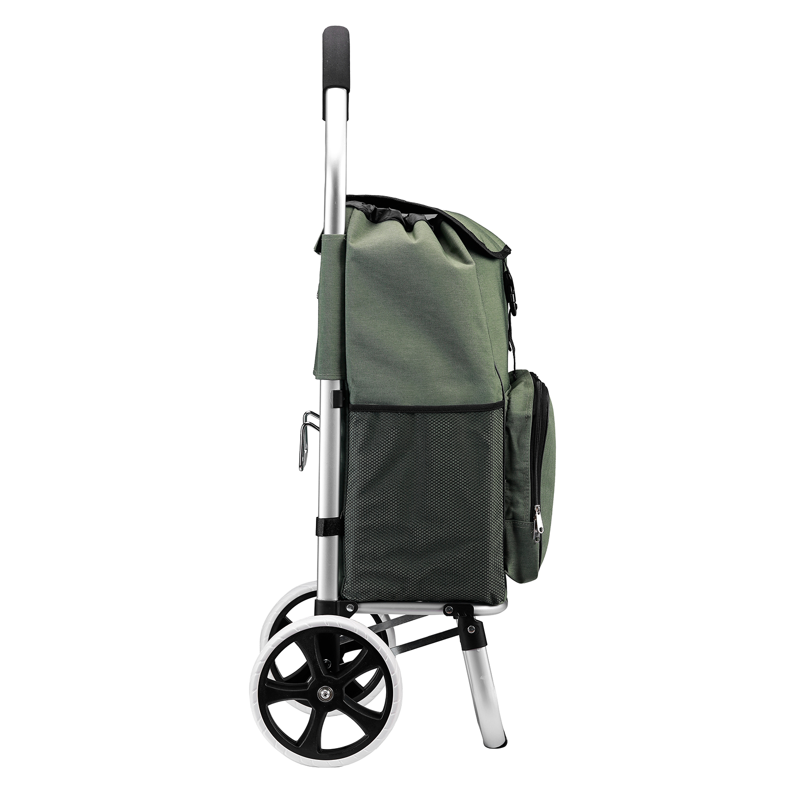 Packaway 45 liter boodschappentrolley met koelvak - Green