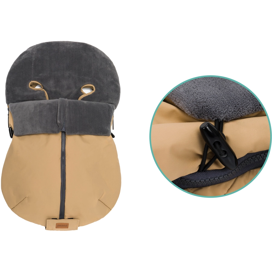 fillikid Winterfußsack Sella Elite Cappuccino