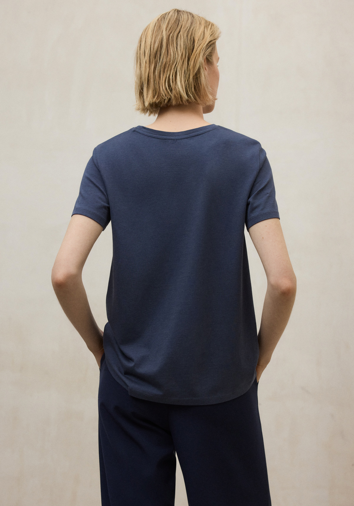 Ecoalf T-Shirt Lake Storm Blue